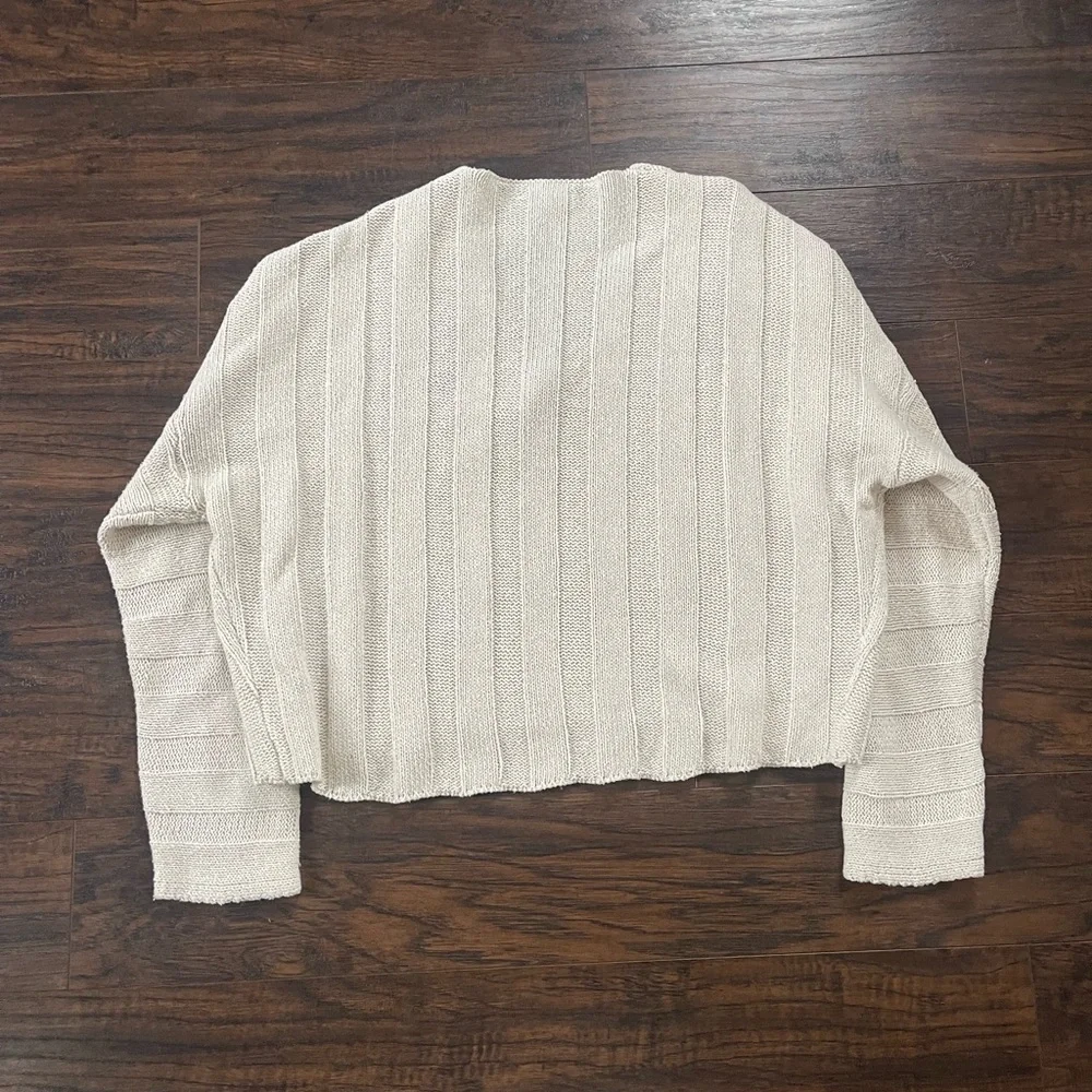 V-Neck Ribbed Sweater - Picture 2 of 2